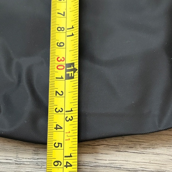 Cole Haan Black with Red Trim Zippered Tote - Picture 7 of 8